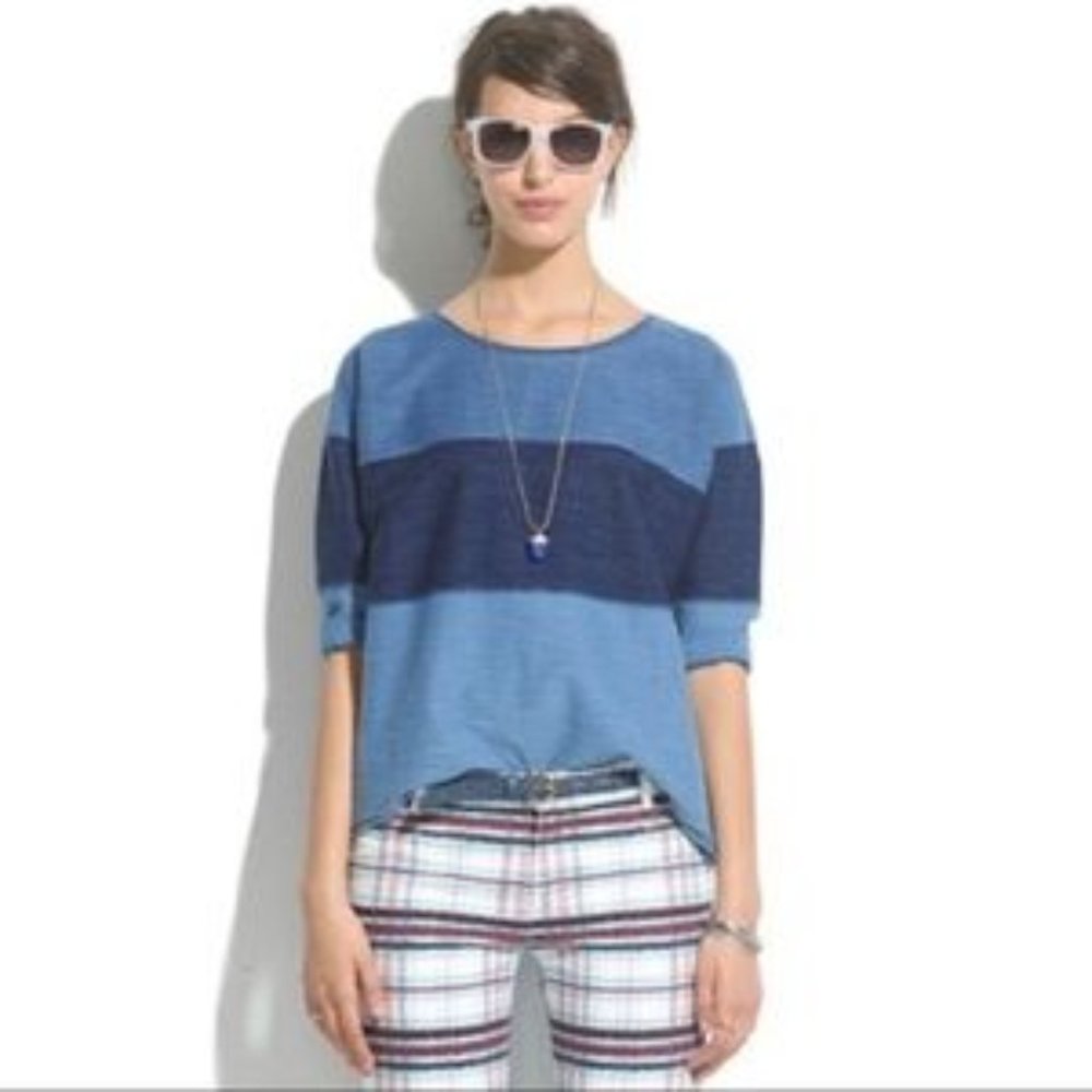 EUC Madewell Indigo Ink Sweatshirt Size XS